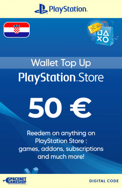 PSN Card €50 EUR [HRK]